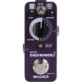 Mooer Micro Drummer II Drum Machine Pedal