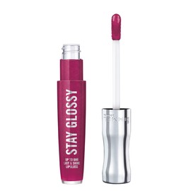 Rimmel Stay Glossy 6HR Lip Gloss, Berry Bad, 0.18 onzas líquidas (paquete de 1)