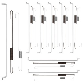 24PCS Throttle Return Spring Linkage Kit Connecting Rod Speed Control Spring Carburetor Spring Classification Governor Spring Compatible with 168F/ GX160/ GX200/ 170F/ GX210,Gasoline Engine