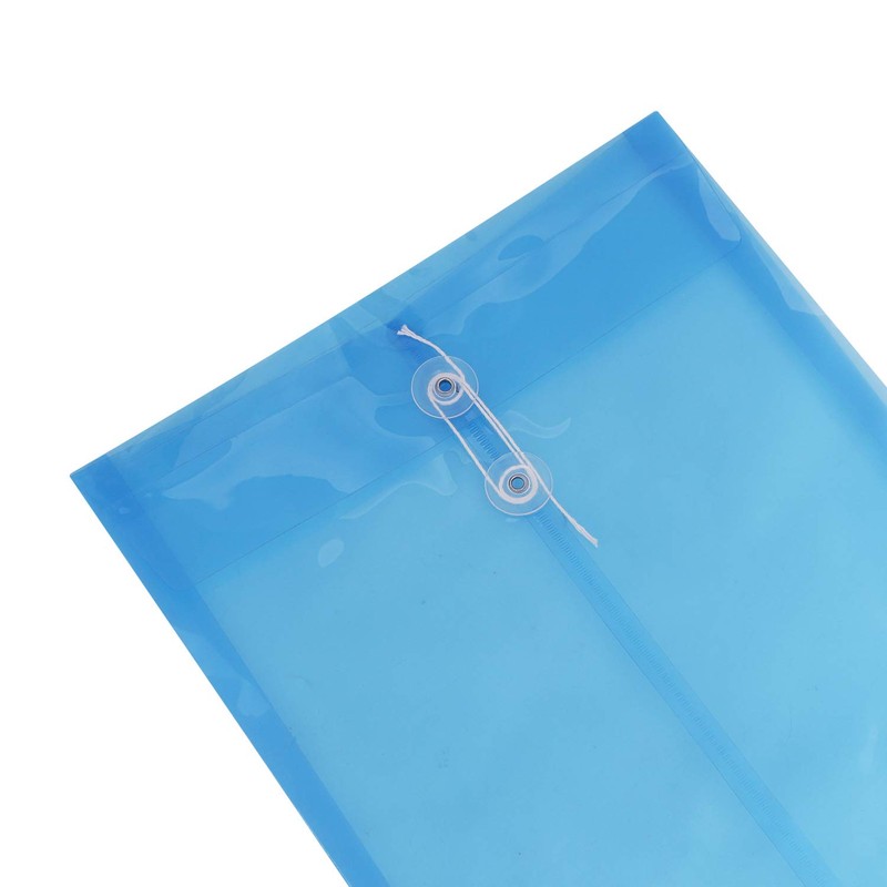 Clear Holder, Clear File Case, Set of 10, Transparent, A4