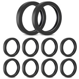ACEIRMC 10pcs Replacement Gas Gaskets Gas Can Spout Gaskets Fuel Washer Seals Rubber Fuel Can Spout Seals Compatible with Most Gas Can Spout