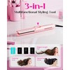 Wavytalk 1 Inch Curling Iron, Airflow Styler with 360° Cooling