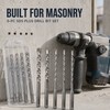 5-Piece SDS Plus Carbide Masonry Drill Bit Set, 160mm