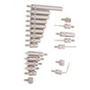 22 Pcs Pointed Tip Dial Gauge Indicator Replacement Measuring Point