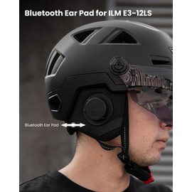 ILM Bluetooth Inner Pads Bike Helmet E3-12LS