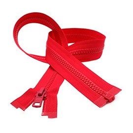 25" Vislon Zipper ~ YKK #5 Molded Plastic Sport Zipper ~ Sep