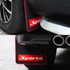 Pack of 2 Car Mud Flaps, Universal Splash Guard, Rubber