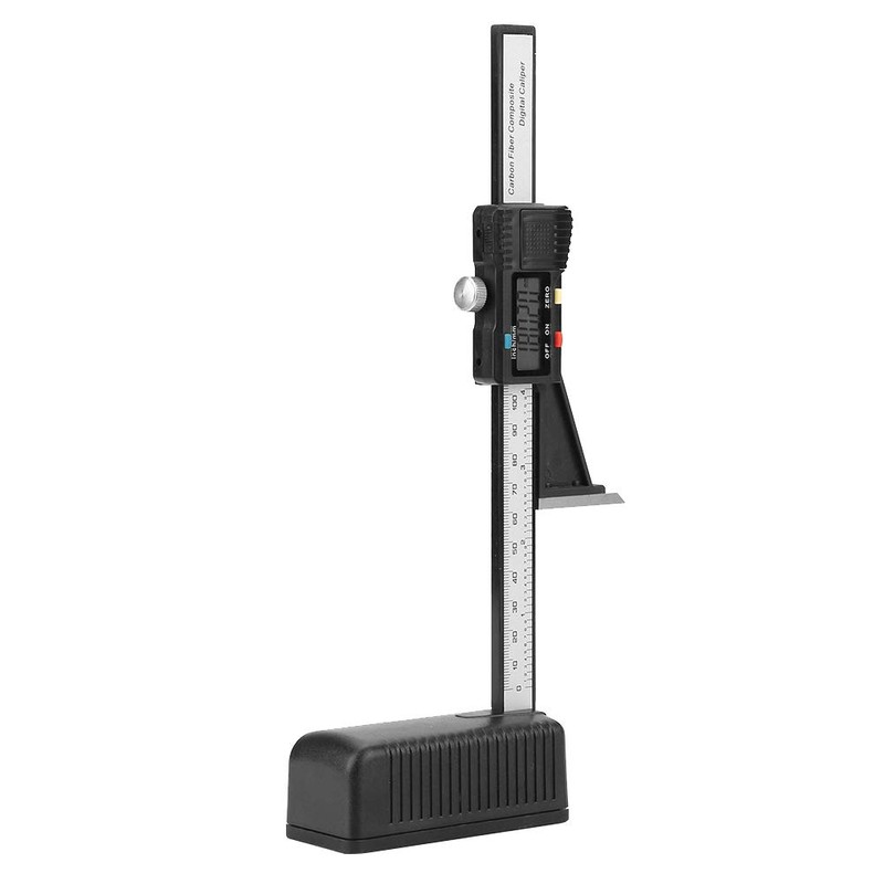 Digital Plastic Height Gauge, Depth Gauge with Magnetic Base, Digital