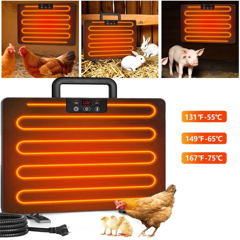 Smart Chicken Coop Heater 200 Watts Chick Heater Chicken Coop