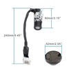 GOOFIT 4 Wire Ignition Key Switch Assembly Replacement for Zuma