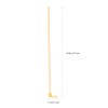 STOBOK Pack of 35 Paper Lantern Stands, Walking Sticks, Wooden