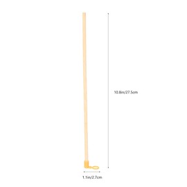 STOBOK Pack of 35 Paper Lantern Stands, Walking Sticks, Wooden Lanterns, Handles, Paper Lanterns, Pole