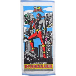 Nasto Corporation 2895112 Knight Dragon Sentai Ryusouger Face Towel 13.4 x 29.5 inches (34 x 75 cm)