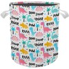 Briblaze Dinosaur Laundry Basket, Kids Laundry Basket, Dino Dinosaur Laundry