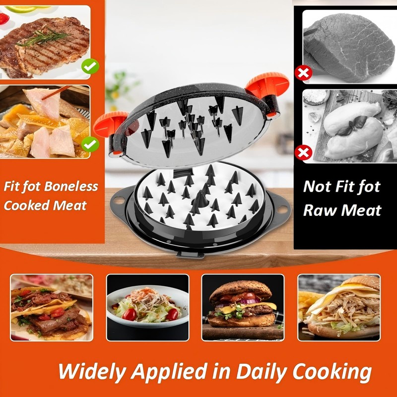 Chicken Shredder Tool Twist Pro - Large Meat Shredder for
