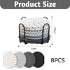 8 Pieces Coasters for Drinks,Braided Coasters Heat-Resistant for Home Coffee