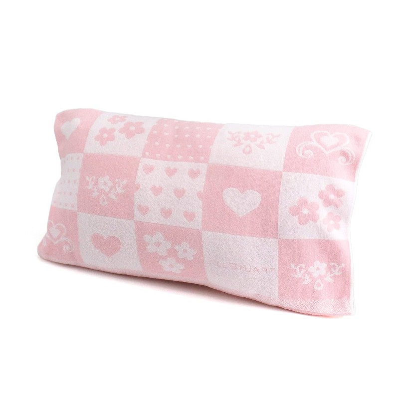 JILLSTUART Patchwork Quilt Pillow Case Pink Antibacterial Odor Resistant Full