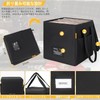 BQKOZFIN Record Case, Vinyl Record Storage Box, L43 x Width