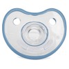 Dr. Talbot's Soft-Flex Chupetes ortodónticos 6-12 meses, azul/gris, paquete de