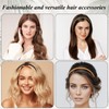 8 Pack 7mm Thin Headband for Women Non Slip, Elastic