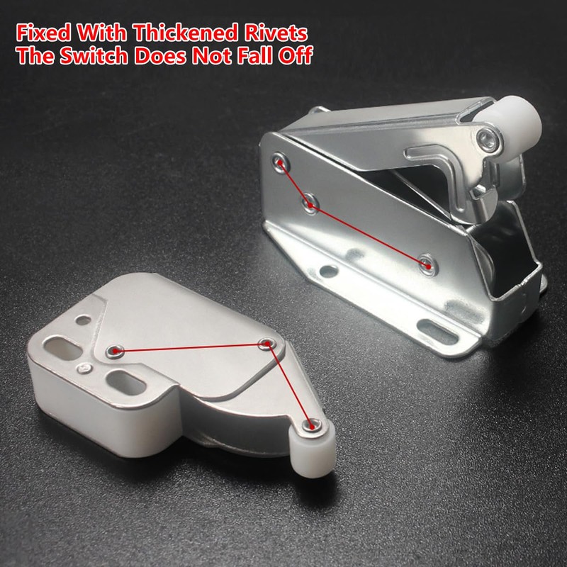 5 Sets Mini Automatic Rebound Cabinet Door Lock Push to
