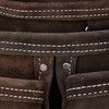 TOUGH MASTER Leather Tool Pouch, 4 Multi Pockets Suede Buffalo