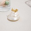 Cute Dachshund Ring for Women Gold Plated Puppy Wiener Dog