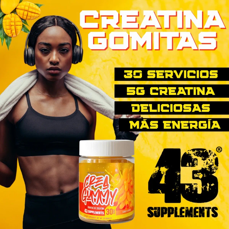 Suplemento Quemador Grasa Corporal + Creatina En Gomitas