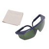 Laser Safe Glasses Optical Fiber Eye Protection Goggles Green Lens