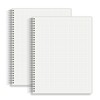 HULYTRAAT Large Graph Ruled Wirebound Spiral Notebook, 8.5 x 11