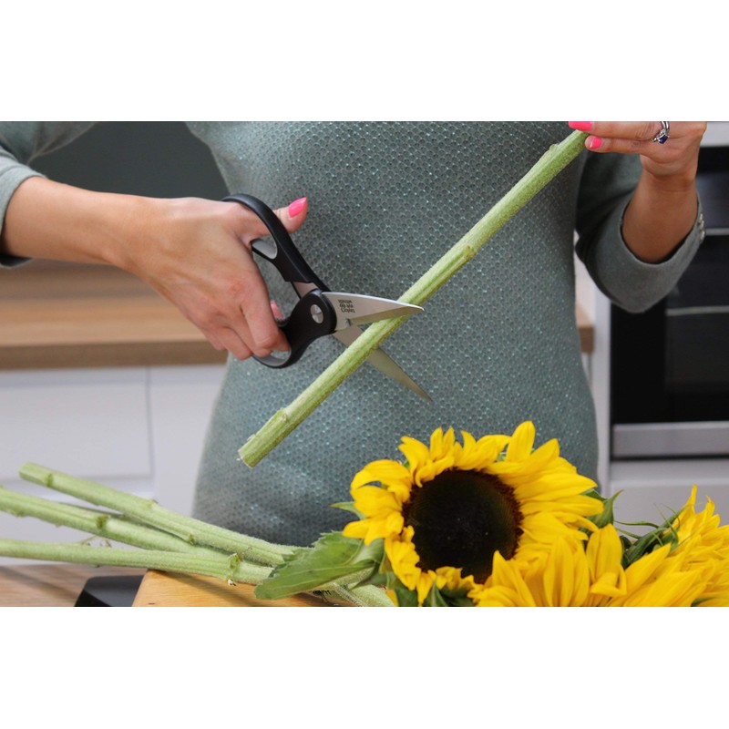 Heavy Duty Kitchen Scissor Shears - Large, Strong, Soft Grip,