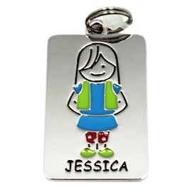 Kid's Tag Charm - Jessica