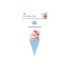 Pink & White Plastic Dual Piping Icing Bags, Pack of