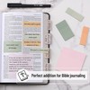 Mr. Pen- Pastel Transparent Sticky Notes, 200 pcs, Bible Sticky