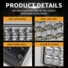 COLIGHT 4PCS For Western Star 4900 Semi Truck 4x6" LED