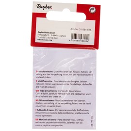 Rayher 31584616 Wax Lettering: To the First Holy Communion, Gold, Individually Packed 1 Piece