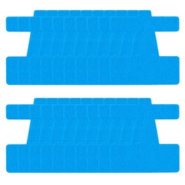 GXGM 20 Pezzi Tutore Alluce Valgo Correttivo,Alluce Valgo,Cerotti Per Supporto E Protezione,Altamente Elastici,Traspiranti,Fasciatura Di Sostegno(Blu)