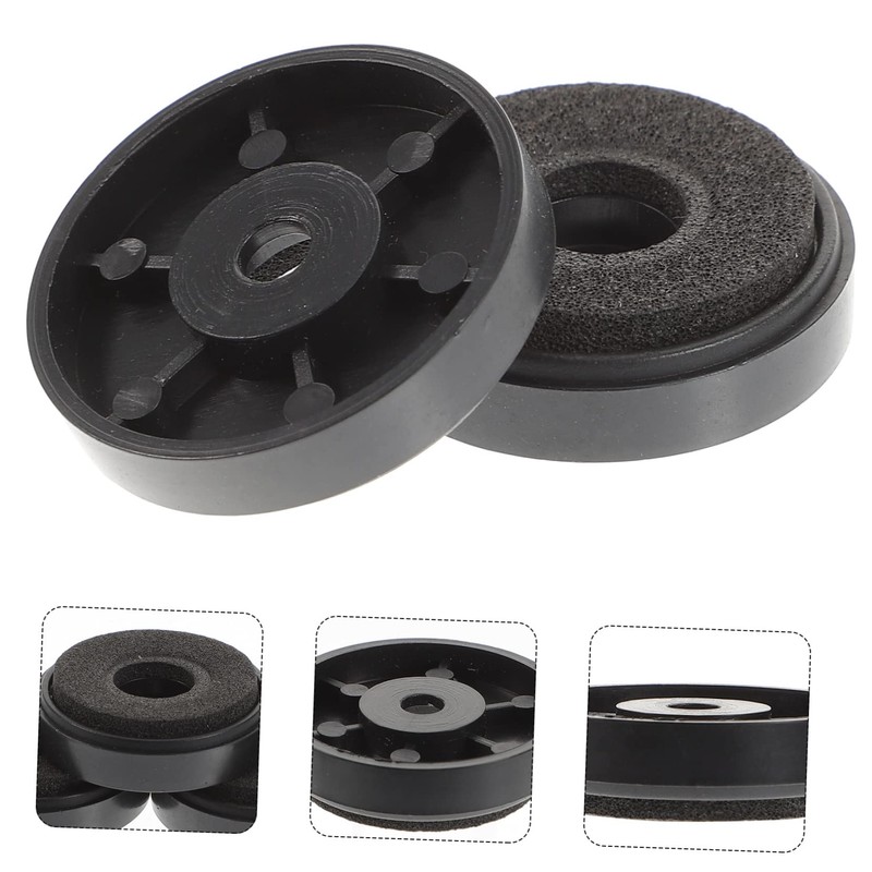 TEHAUX 10pcs Speaker Isolation Pads Turntable Isolation Platform for Vibration