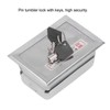 2Pcs Key Switch Box Stainless Steel Universal with Keys Accessory