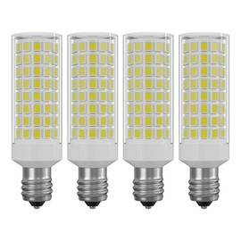 Tenfeelit E12 Light Bulb Led - E12 Led Bulb E12 Candelabra Bulb 70Watt Equivalent Bulb 6000K Daylight Led Light Bulbs Led Light Bulbs E12 Bulb 700LM Led Bulbs E12 Light Bulb Led, AC110-130V, 4 Pack