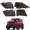 CFDSDE 4PCS Door Storage for Ford Bronco Accessories 2024 2021-2025