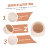 BESPORTBLE Fish Tank Fry Hiding Aquarium Breeding Cave Shrimp Hiding