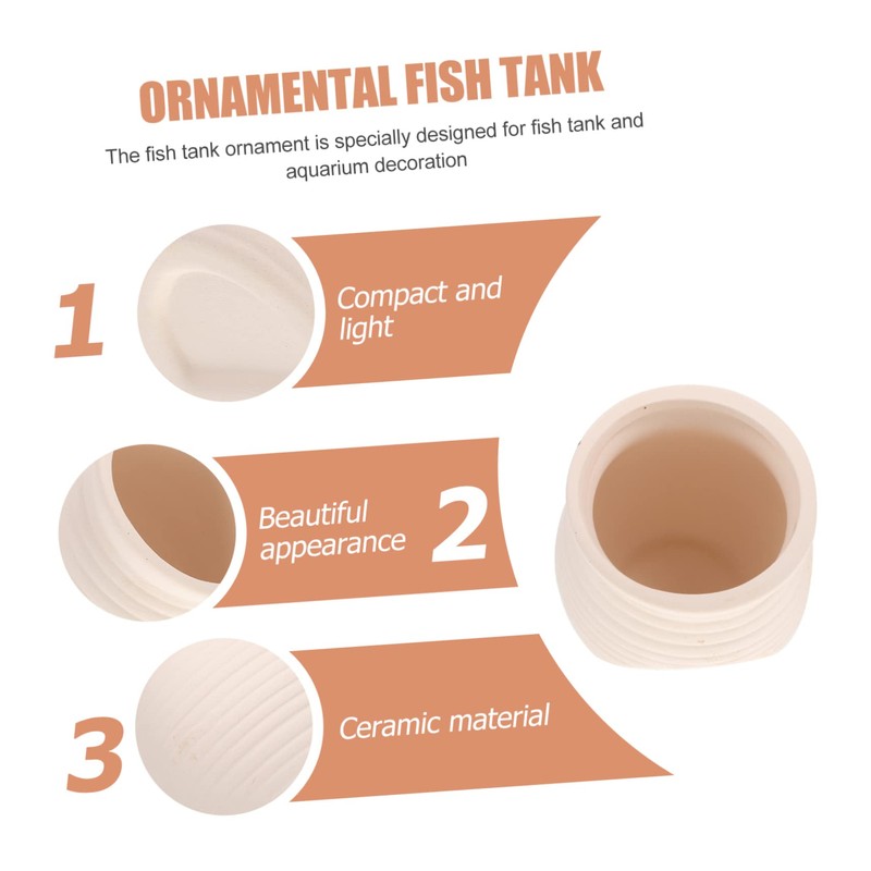 BESPORTBLE Fish Tank Fry Hiding Aquarium Breeding Cave Shrimp Hiding