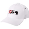 Diesel 00SIIQ0BAUI Men's Cap, Vintage Logo Cap, white