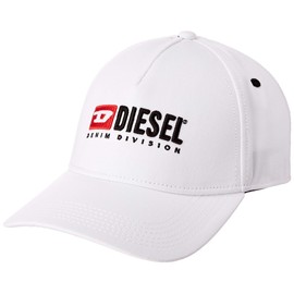Diesel 00SIIQ0BAUI Men's Cap, Vintage Logo Cap, white