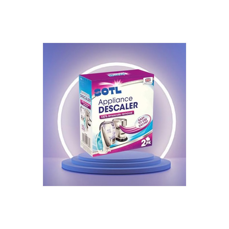 SOTL® X2 Appliance Descaler Sachets Effortlessly Remove Limescale from Kettles