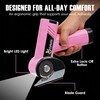 Syluris 4.2V Cordless Electric Scissors with LED Display, Rechargeable Cardboard