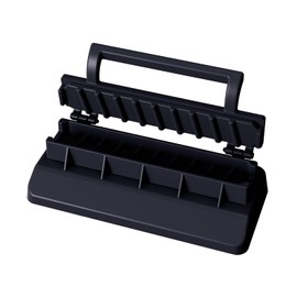 FPKLB Kebab Maker Plastic Kebab Press Manual Kabob Maker User-Friendly Skewer Machine Kebabs Essential Grilling Tool (Black)