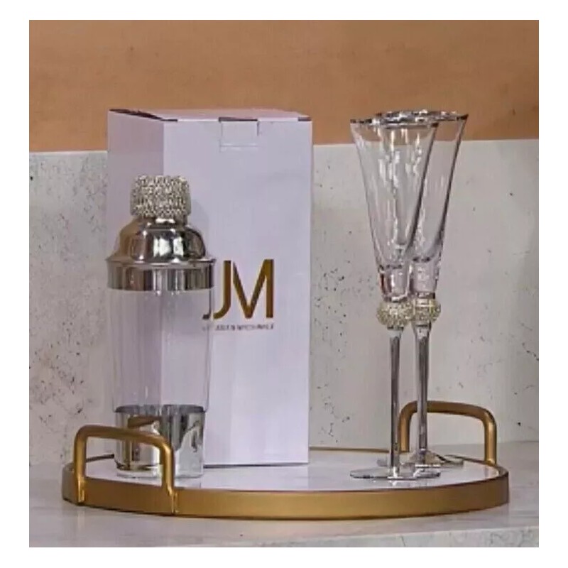 JM by Julien Macdonald Cocktail Shaker with Rhinestone Top