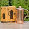 HealthGoodsIn - Pure Copper Hammered Water Jug | Copper Pitcher